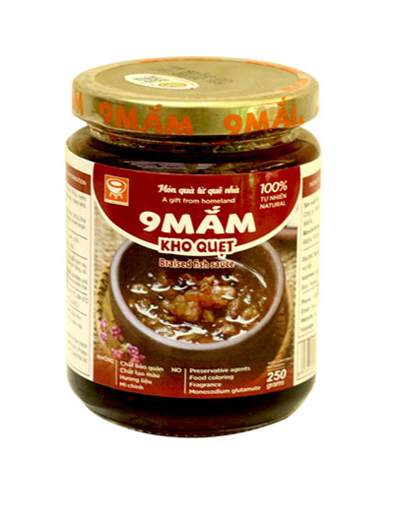 Kho quẹt 9 Mắm 250g